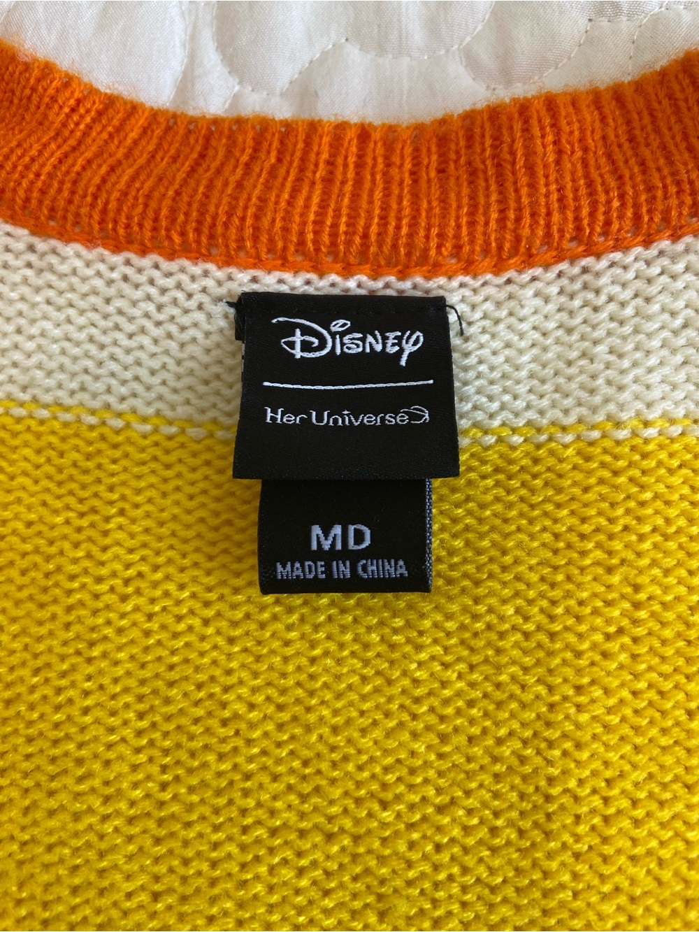 Disney Her Universe Halloween Candy Corn Cardigan - Picture 6 of 8